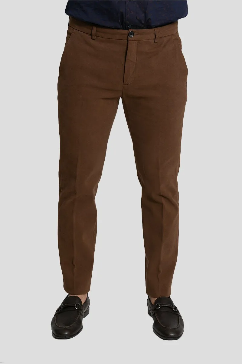 DEPARTMENT 5 Ανδρικό Καφέ Brown Chino Trousers