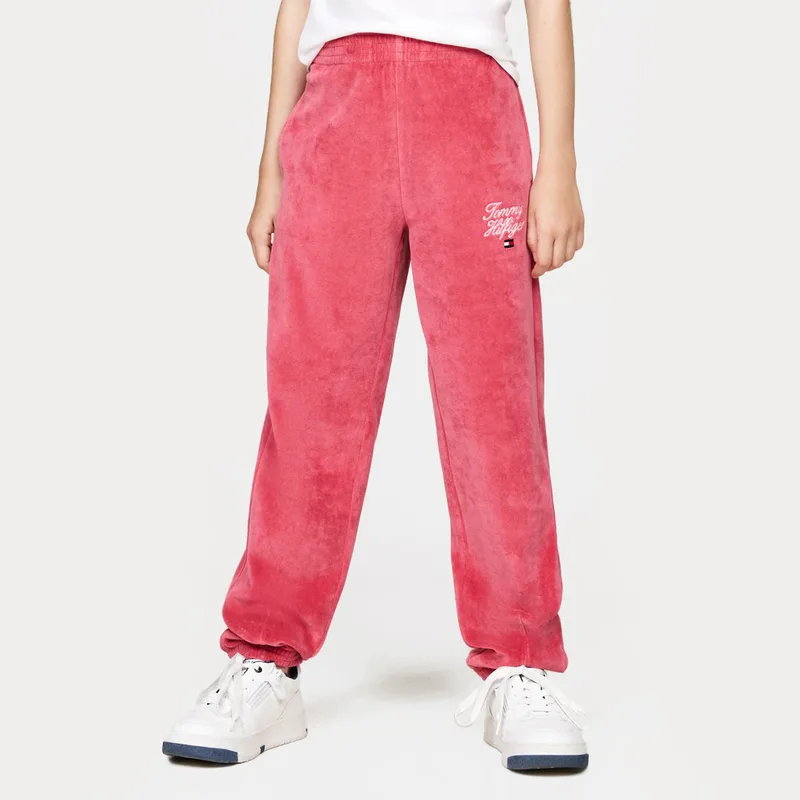 Tommy Jeans Script Velour Pant Παιδικό Παντελόνι Φόρμας (9000201171_81049)