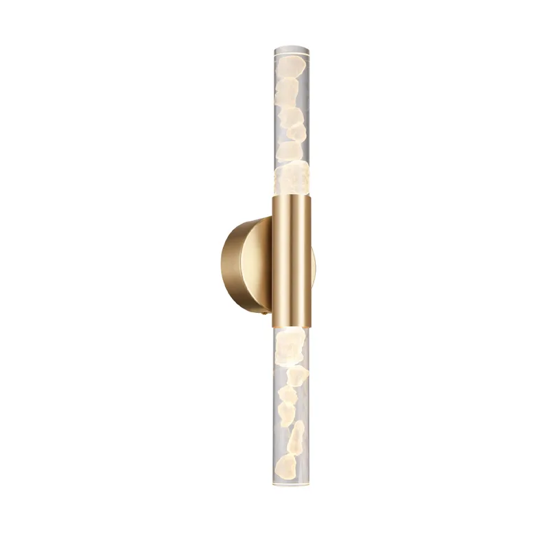Απλίκα Τοίχου LED 3 CCT Aca Oasis CN2W13PGCCT Brass Χρυσό