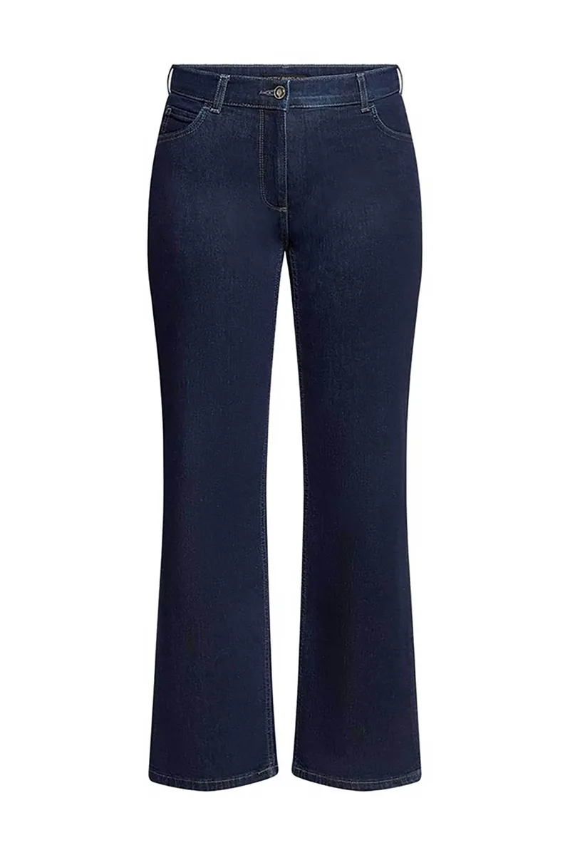 Betty Barclay γυναικείο τζιν παντελόνι Wide Fit - 6217/1980 Denim Blue Σκούρο