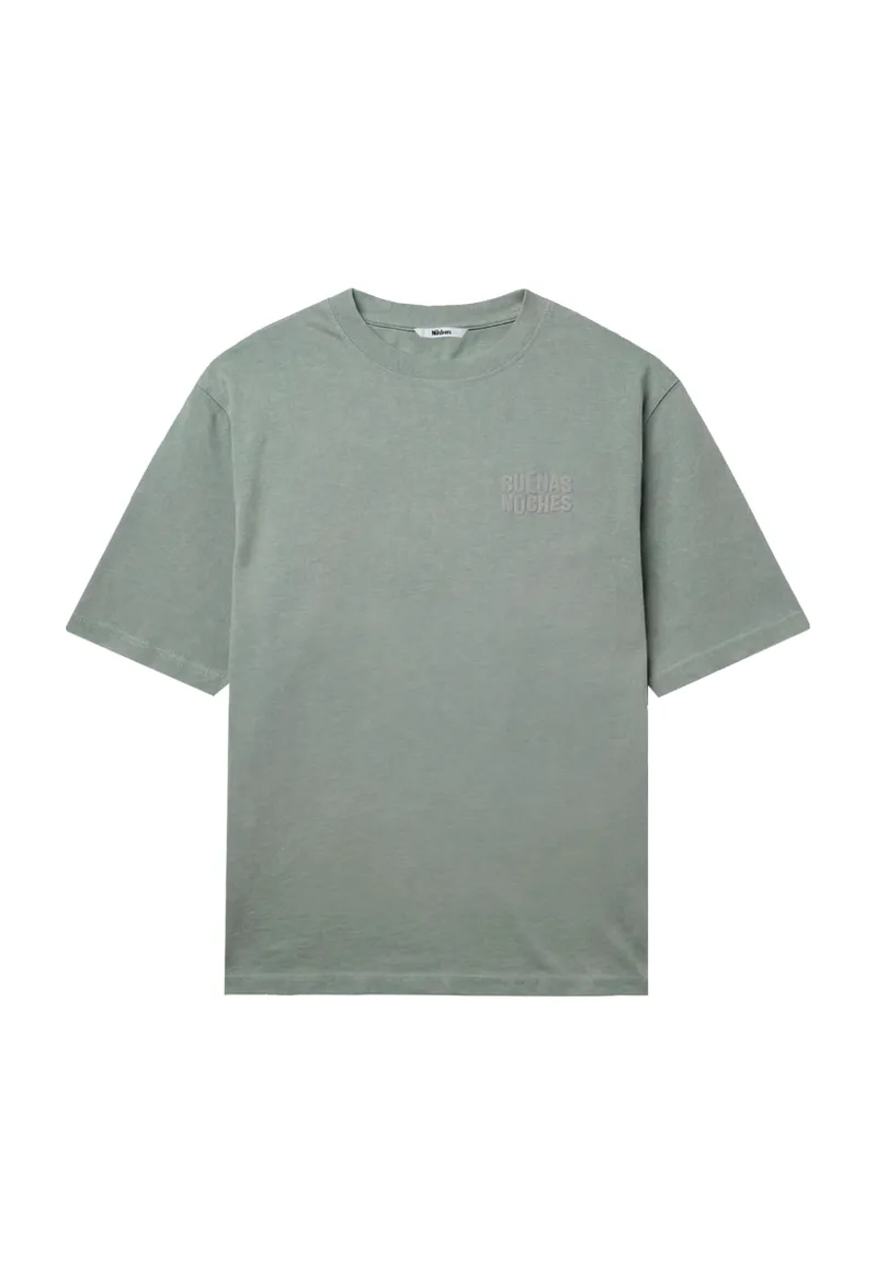 ΑΝΔΡΙΚΟ T-SHIRT NIKBEN SPANI ΜΕ ΤΥΠΩΜΑ ΠΡΑΣΙΝΟ