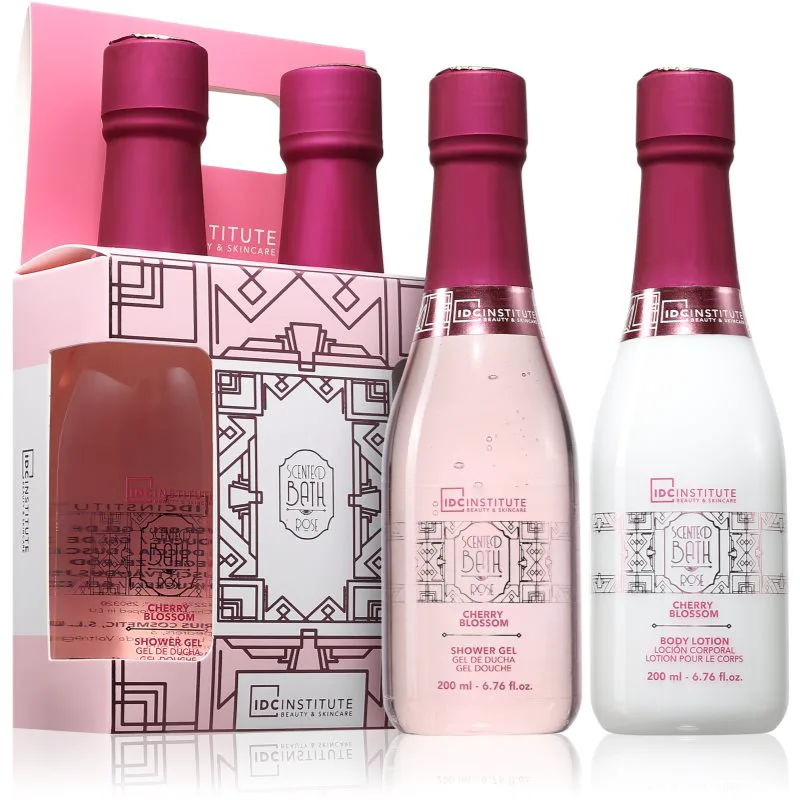 IDC Institute Scented Bath Rose σετ δώρου για γυναίκες