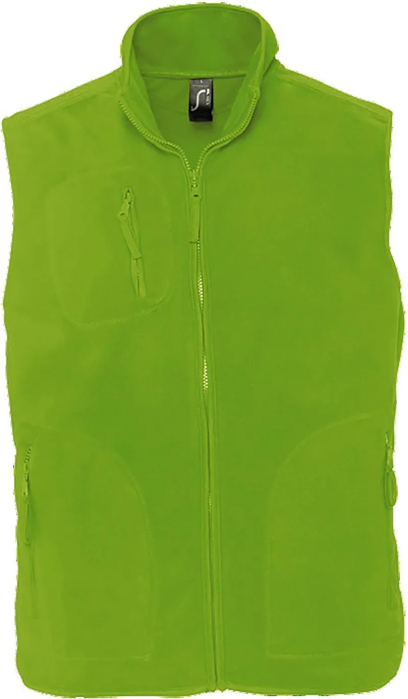 Unisex γιλέκο φλις Norway SOLS 51000 Lime