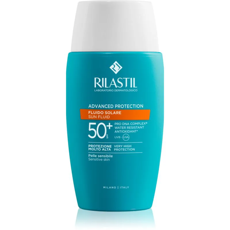 Rilastil Sun System Advanced Protection προστετυτικό υγρό για ηλιοθεραπεία SPF 50+ 50 ml