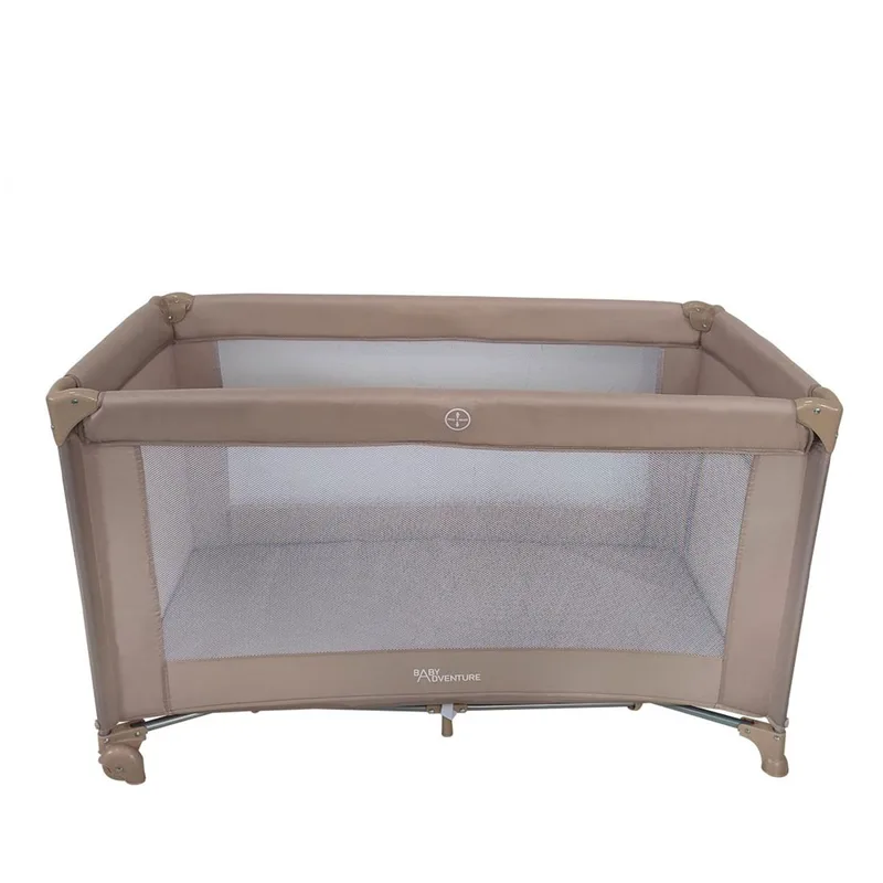 Παρκοκρέβατο (0+ Μηνών/Έως 15kg) Baby Adventure Dream 1 Layer Μπεζ