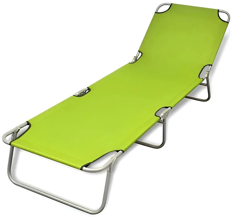 ΞΑΠΛΩΣΤΡΑ SUMMER CLUB ΜΕΤΑΛΛΙΚΗ Φ22ΜΜ 190Χ60Χ35CM ΛΑΧΑΝΙ