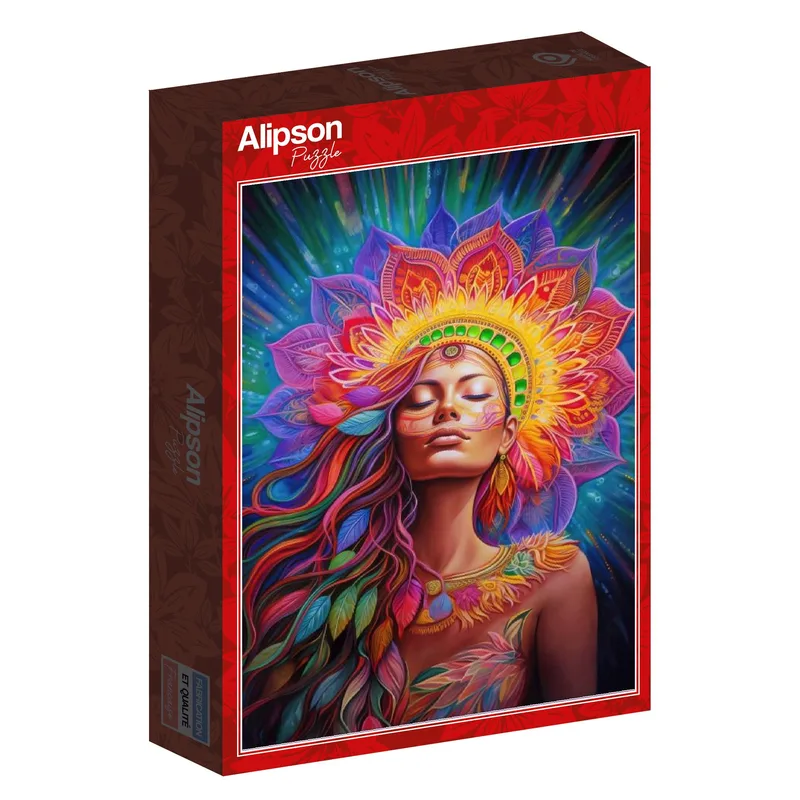 Αlipson Ρuzzle: Rainbow Shaman (1000 τμχ. - 69 x 48 cm)