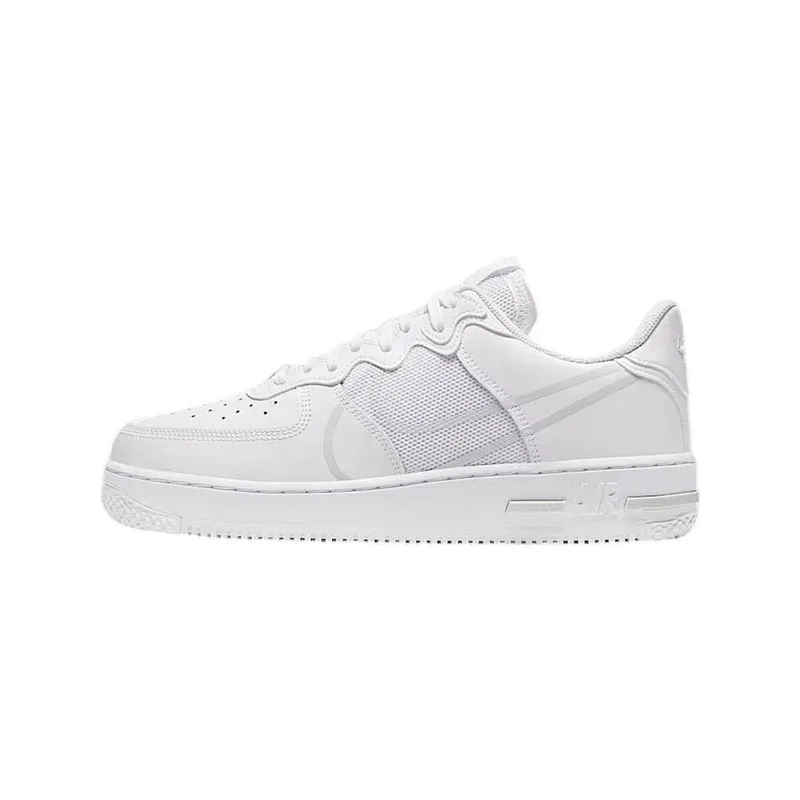 Sneakers Nike Baskets Air Force 1 React blanc
