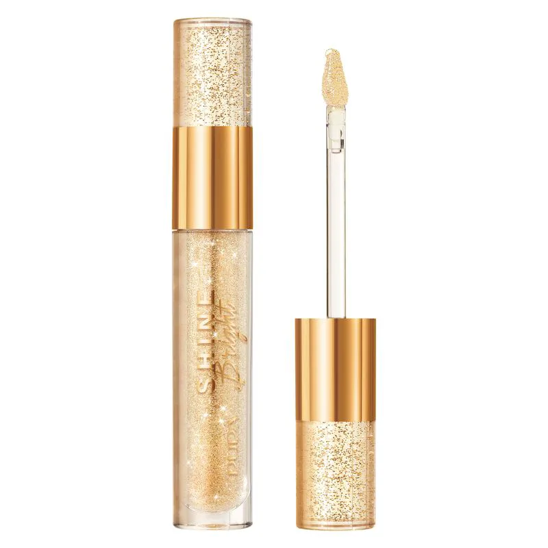 Pupa Shine Bright Jelly Lip Gloss 001 - Starlight Gold