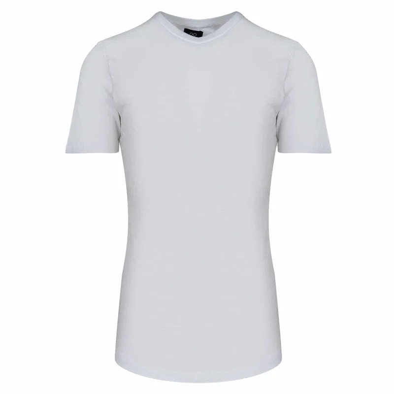 Essential T-Shirt Λευκό Round Neck (Comfort Fit) 100% Cotton