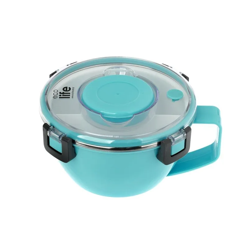 Ecolife Φαγητοδοχείο Thermos 850ml | Με Χώρισμα - Μπλέ