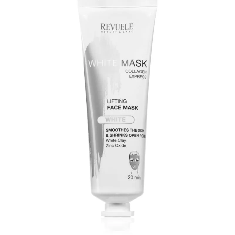 Revuele White Mask Collagen Express Μάσκα ανόρθωσης και σύσφιξης για σύσφιξη πόρων 80 ml