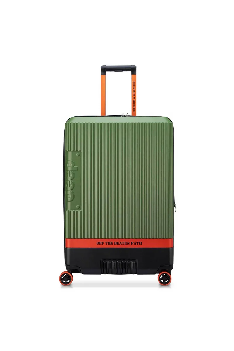 Jeep unisex βαλίτσα 75.5 x 50 x 32 cm "Green" - 274682103