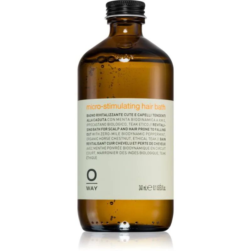 Oway Micro-Stimulating Hair Bath σαμπουάν ενάντια στη τριχόπτωση 240 ml