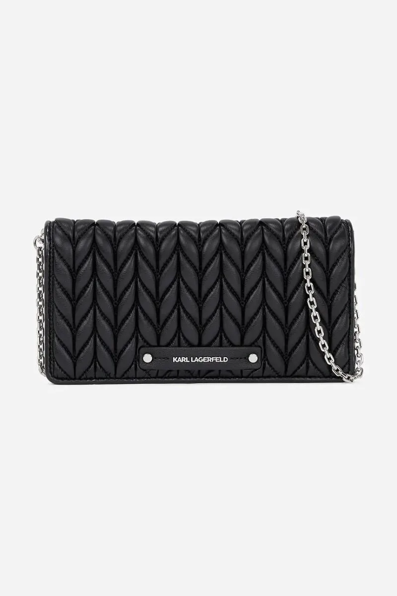 Karl Lagerfeld K/pillow Crossbody Wallet A2W32027 Μαύρο