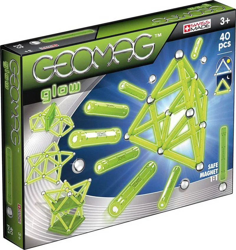 330 -Geomag Σετ Glow 40Τμχ