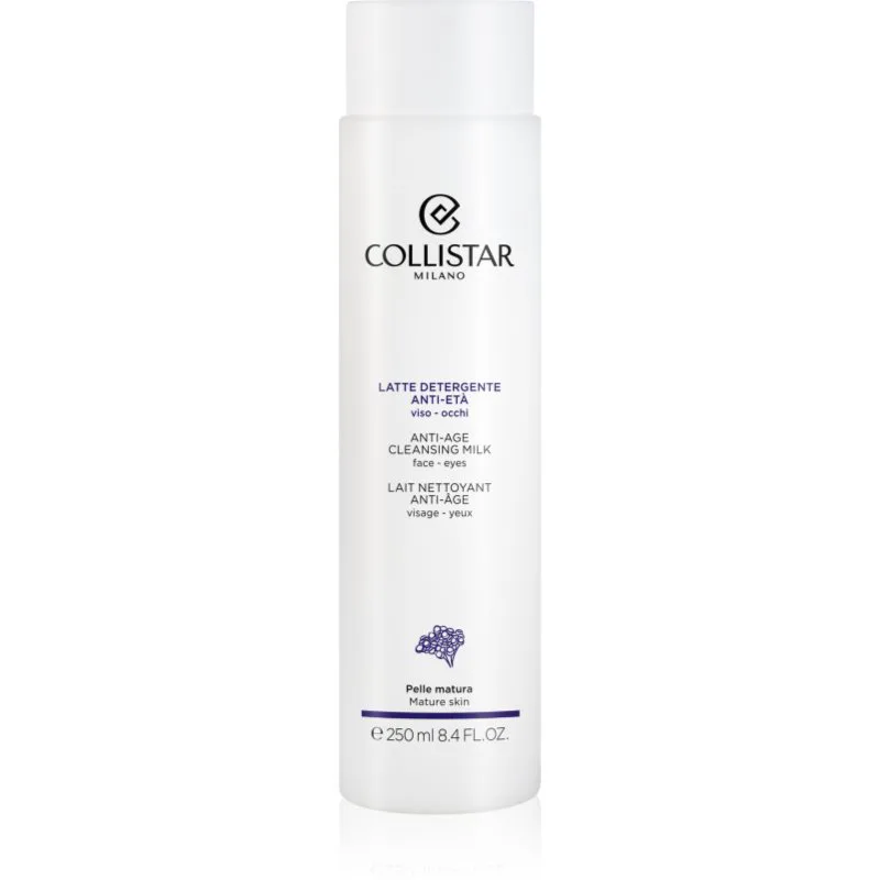 Collistar Cleansing Anti-age γαλάκτωμα καθαρισμού για ανανέωση επιδερμίδας 250 ml
