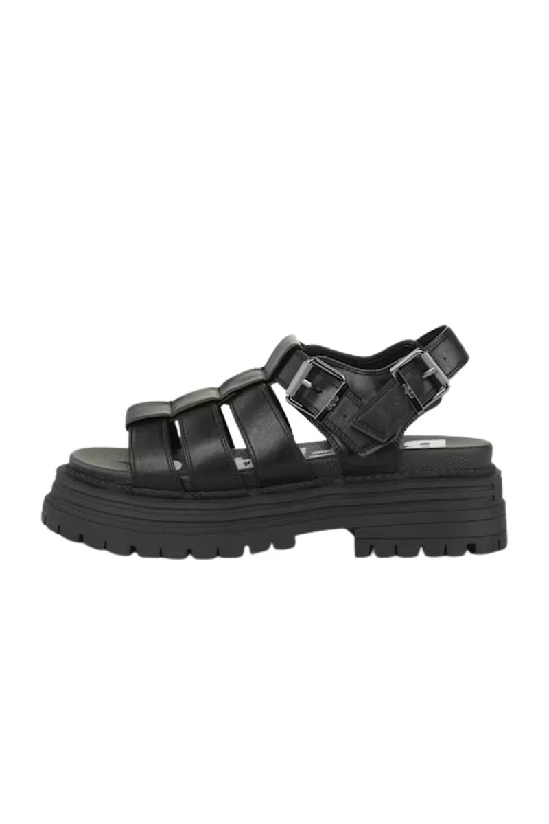 BUFFALO Σανδάλια - Πέδιλα LENNOX FISHER - BLACK-1602322-BLACK
