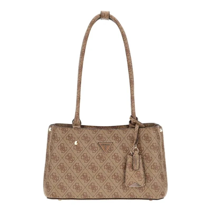 GUESS ΓΥΝΑΙΚΕΙΑ ΤΣΑΝΤΑ MERIDIAN HWSG8778090 LATTE LOGO
