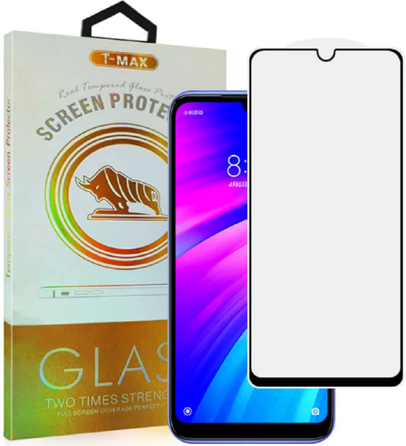 T-Max Premium 3D Tempered Glass Full Glue Fluid Despensing - Αντιχαρακτικό Γυαλί Οθόνης Xiaomi Redmi 7 - Black (5206015067600)