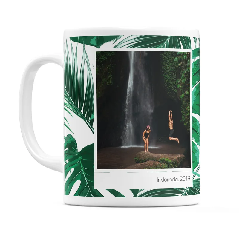Tropical Plants - Κούπα - Λευκό - Απλή