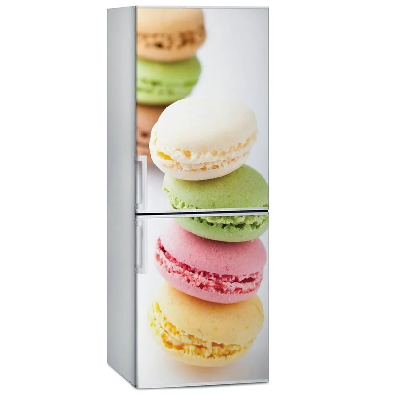 Αυτοκόλλητο ψυγείου MACARONS