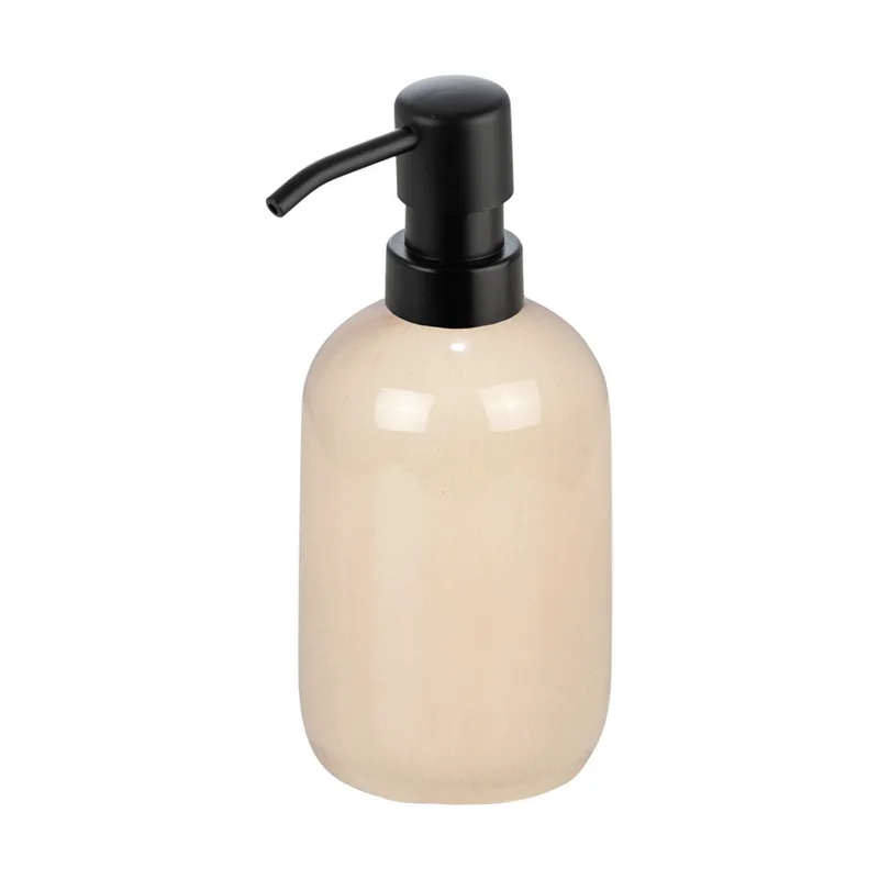 Σαπουνοθήκη Κεραμική 360ml-7,5x7,5x13εκ. Satin Estia 02-27759 (Υλικό: Κεραμικό) - estia - 02-27759