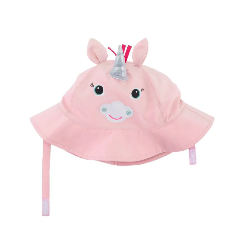 Αντηλιακό Καπέλο 12-24μηνών Μονόκερος Zoocchini ZOO15014L (Μέγεθος: 12-24 Μηνών) - Zoocchini - ZOO15014L