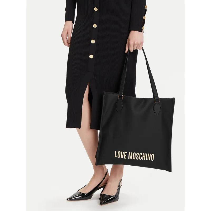 Τσάντα LOVE MOSCHINO JC4020PP1NKD0000 Μαύρο