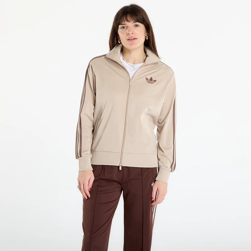 Φούτερ adidas Firebird Track Top Loose Stone Khaki/ White S