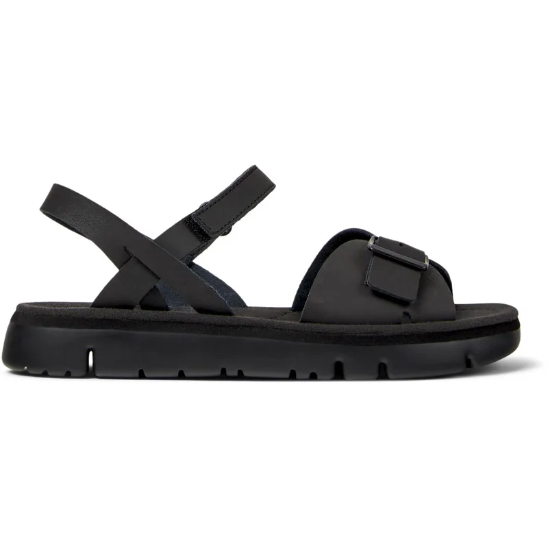 CAMPER Oruga - Πέδιλα Για Γυναικεία - Μαύρο, Μέγεθος 38, Smooth leather