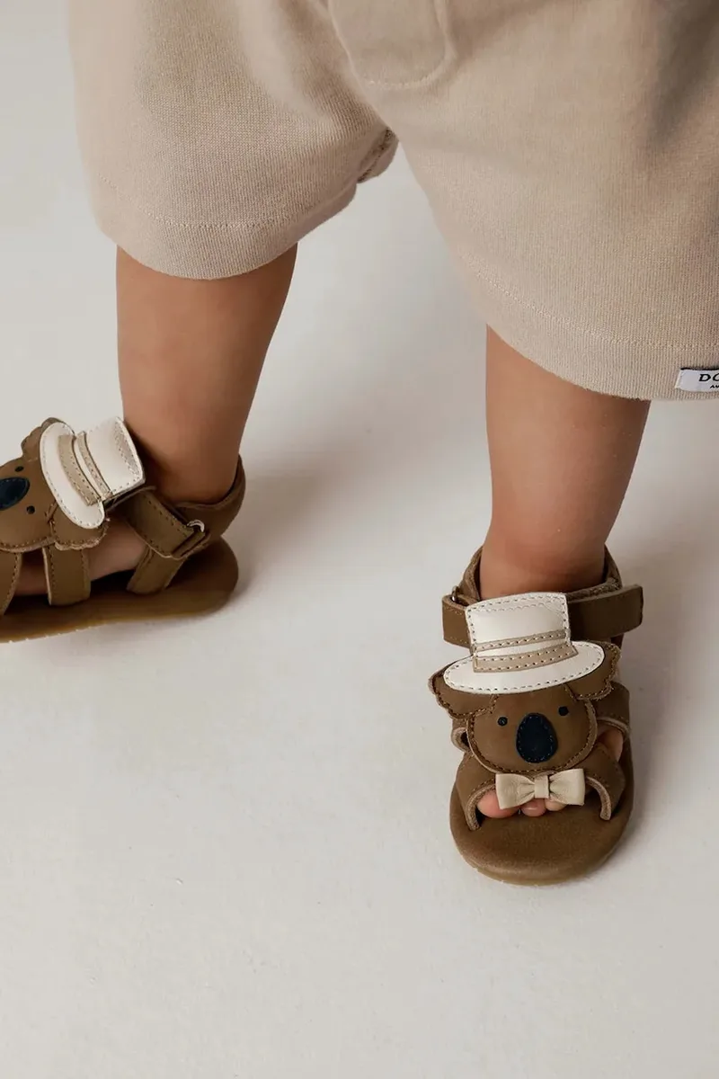 Παιδικά δερμάτινα σανδάλια Donsje Stelloux Sandals Groom