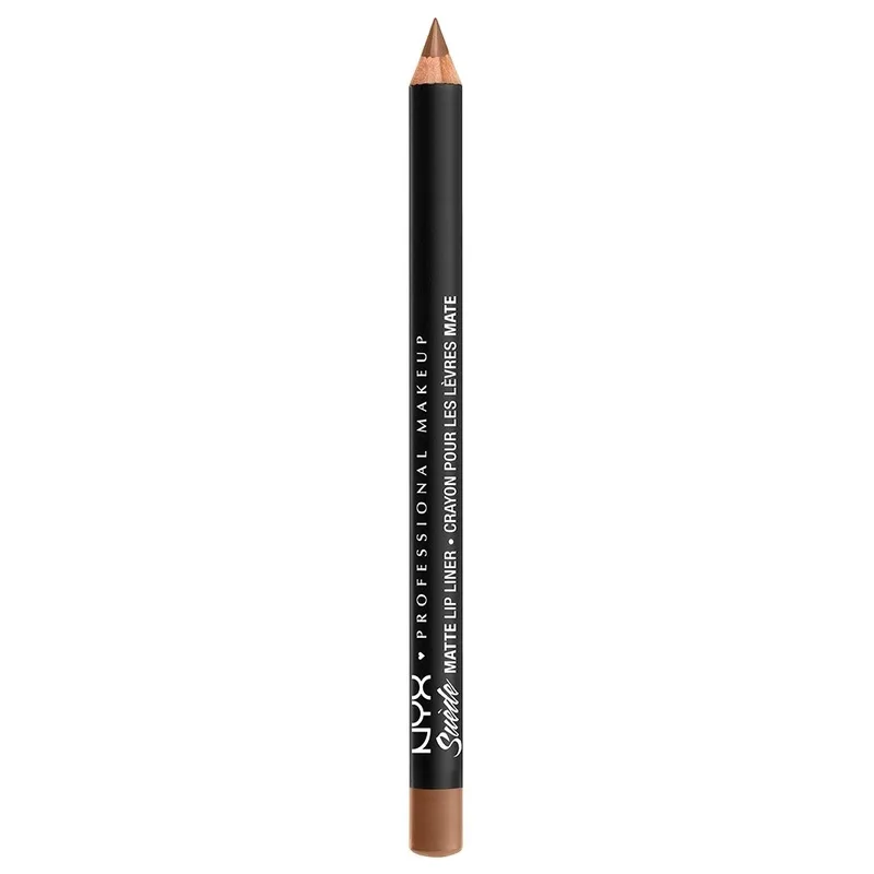 Nyx Professional Makeup Suede Matte Lip Liner Μολύβι Χειλιών που Προσφέρει Μέτρια προς Πλήρη Κάλυψη & Ματ Φινίρισμα 1gr - Sandstorm