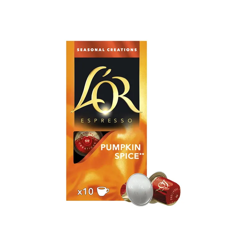 Lor Espresso Pumpkin Spice Nespresso κάψουλες αλουμινίου - 10 τεμ.