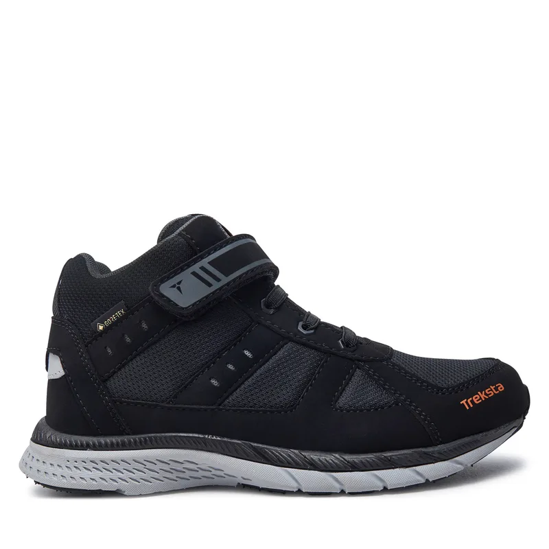 Παπούτσια πεζοπορίας Treksta Trial Mid Jr Gtx GORE-TEX 18205103 008 Μαύρο