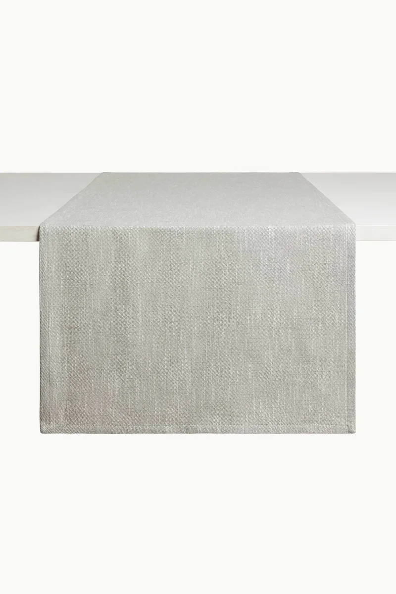 Coincasa ράνερ βαμβακερό 45 x 140 cm - 007475478 Γκρι