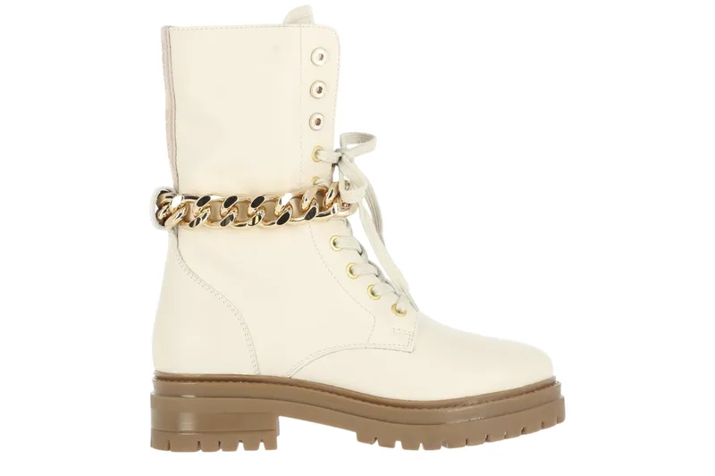 Μποτάκια Mexx Keyana MXRB013802W-Off White Γυναικείο