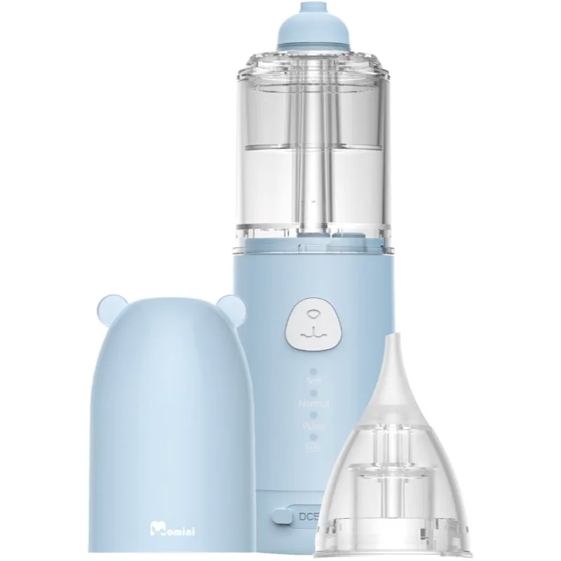 Momini Automatic Irrigator And Aspirator 2 in 1 NanoFlush αναρροφητής ρινικής βλέννας ηλεκτρικό 1 τμχ