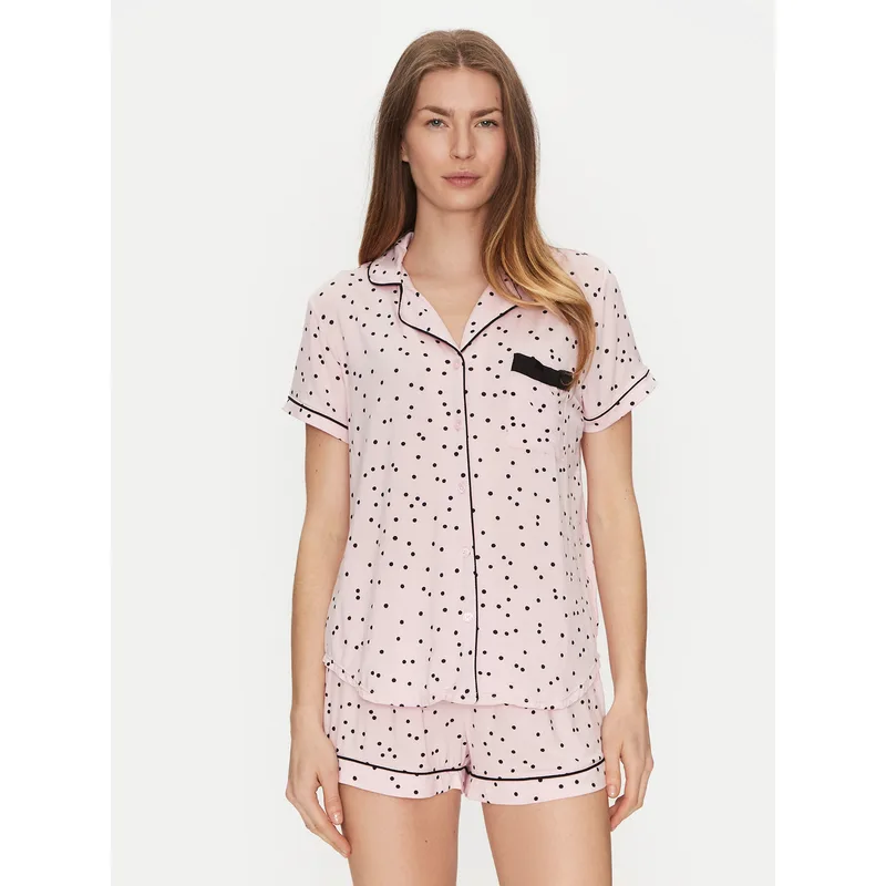 Kate Spade Πιτζάμα KSI11755 Ροζ Regular Fit