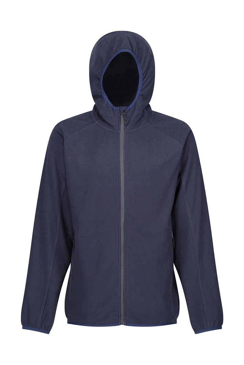 Navigate Full Zip Fleece Regatta Professional TRF690 Navy/Seal Grey