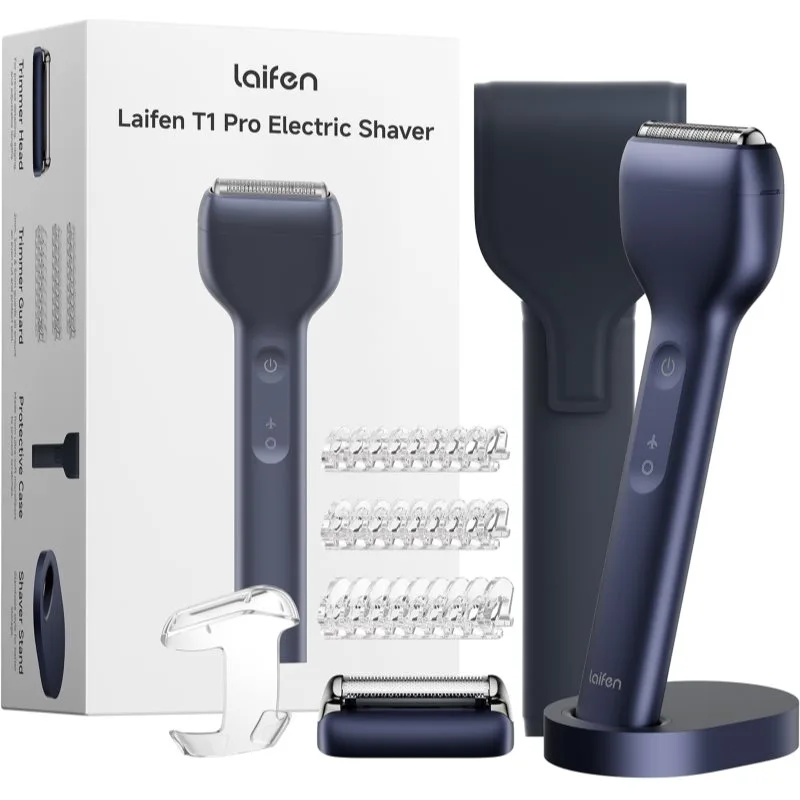Laifen T1 Pro Giftbox ηλεκτρική ξυριστική μηχανή σετ δώρου Dark Blue 1 τμχ