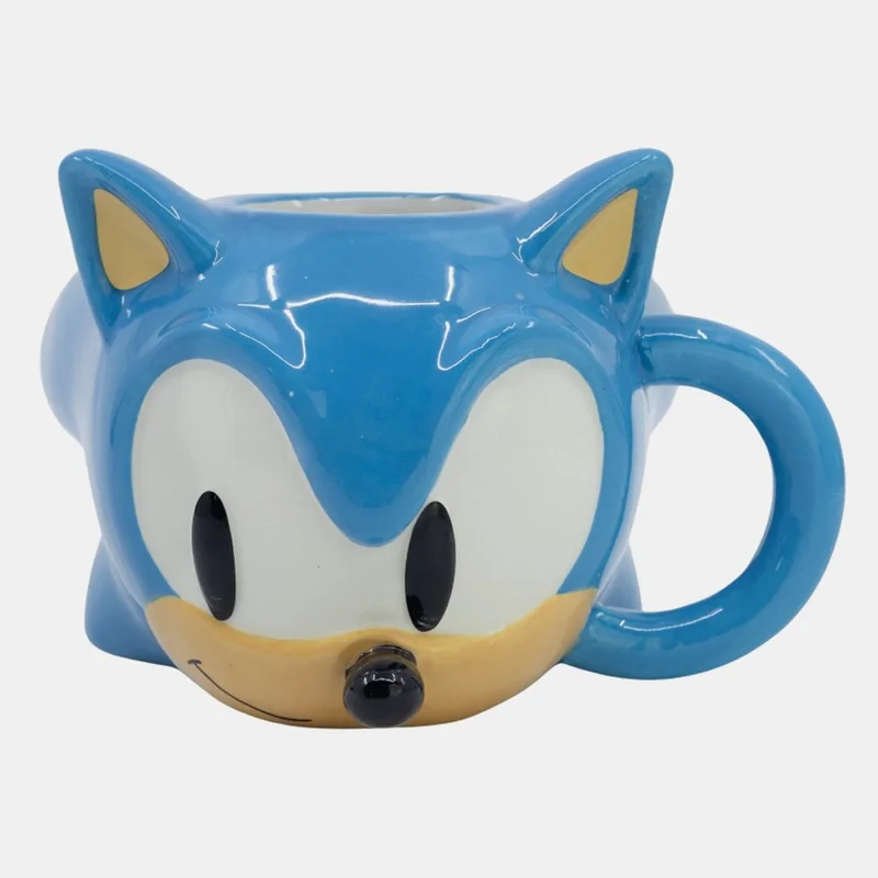 Stor Sonic the Hedgehog Head 3D Κούπα (9000223271_1523)