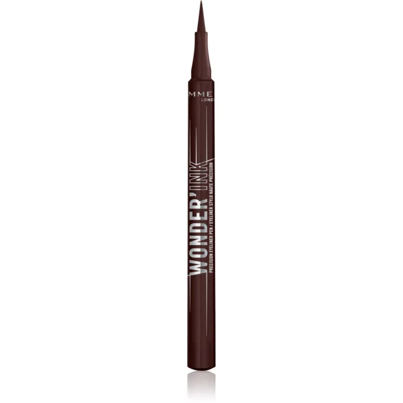 Rimmel Wonder Ink λάινερ ματιών σε στυλό απόχρωση 002 Spiced Chestnut 1 ml