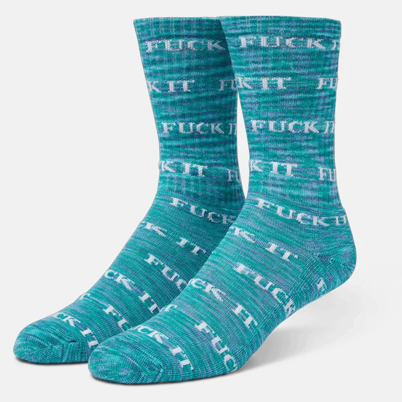 Huf Fuck It Marled Unisex Κάλτσες (9000220972_12699)