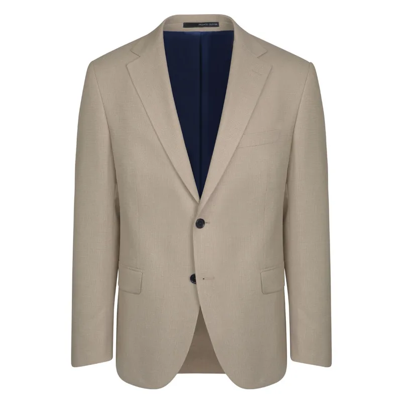 Prince Oliver Σακάκι Μπεζ (Modern Fit)