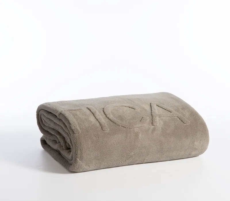 Κουβέρτα Fleece Υπέρδιπλη Nef-Nef Nau Wave Stone 230x240