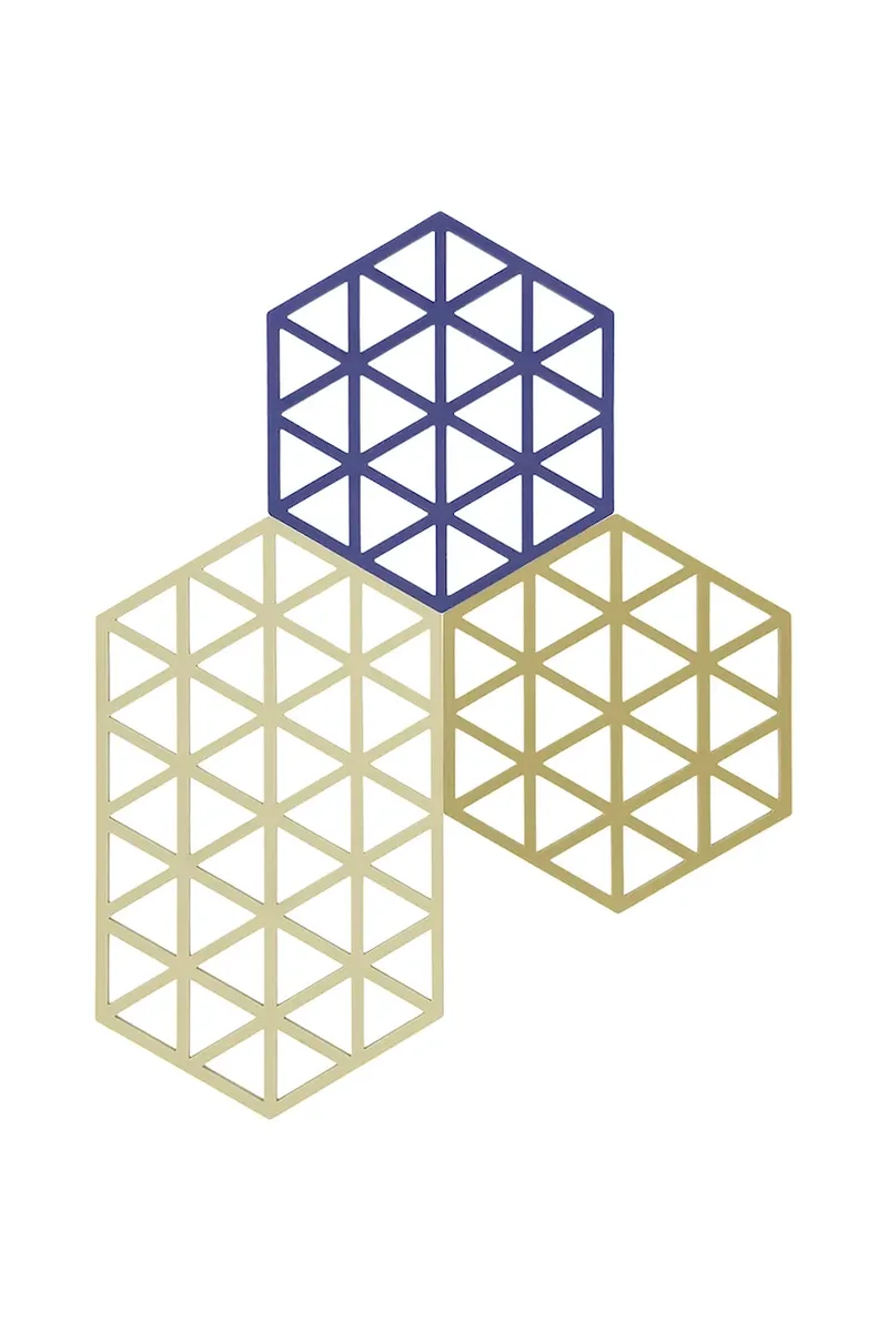 Στήριγμα καυτής κατσαρόλας Zone Denmark Triangles 3-pack