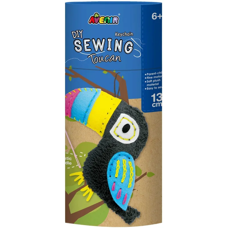 Avenir Sewing Keychain Κωδ 60204 Κούκλα Ραπτικής Τουκάν 1 Τεμάχιο - Toucan