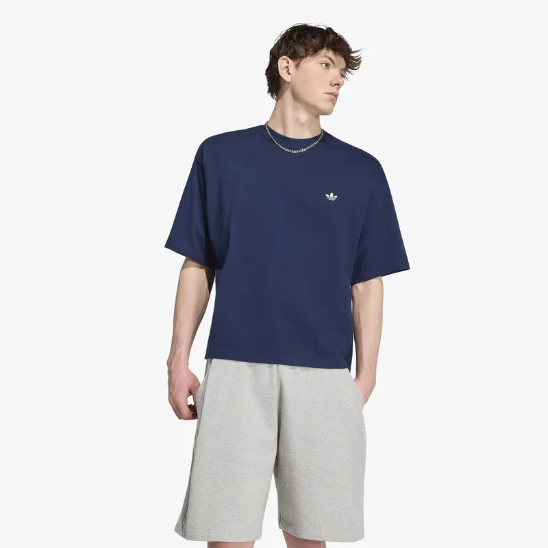 T-shirt adidas Trefoil Essentials Oversized T-shirt Night Indigo XXL