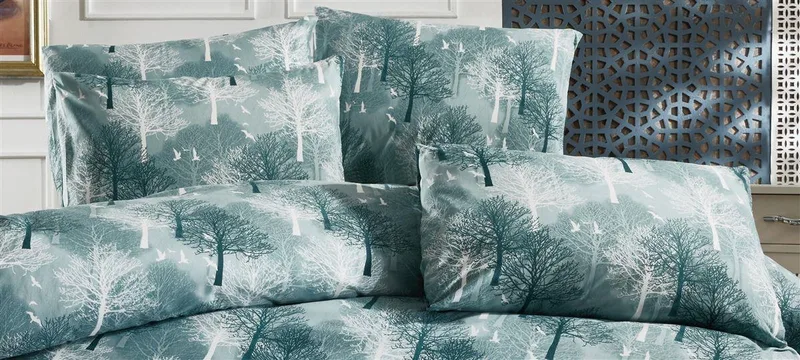 Μαξιλαροθήκη Φάκελος Polycotton 50x70εκ. Forest 313 Petrol Dimcol (Χρώμα: Πετρόλ , Ύφασμα: 70% Βαμβάκι-30% Polyester) - DimCol - 33311647022